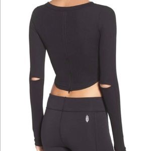 free people cropped movement top